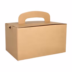 Papstar 88980, Carton, Marron, 155 mm, 225 mm, 125 mm, 20 pièce(s)