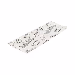 Papstar 89180, Blanc, Rectangle, 35 g/m², Papier, 1000 pièce(s), 85 mm
