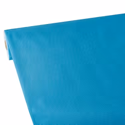 Papstar 84945, Rectangulaire, Turquoise, Synthétique, Nappe de table, 118 x 2500 cm, 2,03 kg