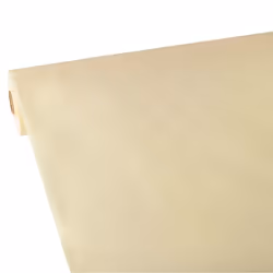 Papstar 84936, Rectangulaire, Champagne, Synthétique, Nappe de table, 118 x 2500 cm, 2,03 kg
