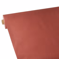 Papstar 84943, Rectangulaire, Rouge, Synthétique, Nappe de table, 118 x 2500 cm, 2,03 kg