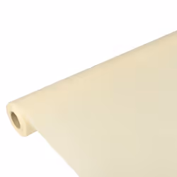 Papstar 82287, Rectangulaire, Crème, Polypropylène (PP), Nappe de table, 118 x 1000 cm, 372 g