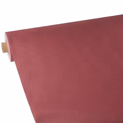 Papstar 84941, Rectangulaire, Bordeaux, Synthétique, Nappe de table, 118 x 2500 cm, 2,03 kg
