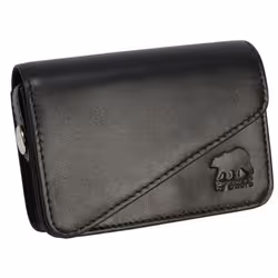 Bilora Leather Pouch, Noir