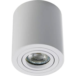 500737 AD9001 Lampe en saillie led GU10 12 w blanc - Heitronic