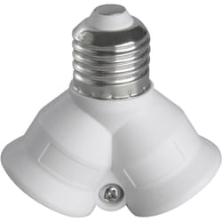Adaptateur de culot E27 sur 2x E27 230 v 60 w Y252592 - Heitronic