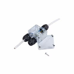 RÉPARTITEUR DE 2 PRISES 230 V/2300 W JARDIN EXTÉRIEUR IP67 L'EXTÉRIEUR AVEC PINCE DE FIXATION