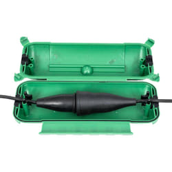 Boîtier de connexion Heitronic 21045 vert