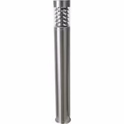 Lampadaire extérieur Heitronic 36995 SATURN LED E27 acier inoxydable