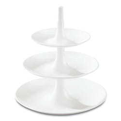 koziol BABELL L Plateau de service d'équilibre Rond Blanc