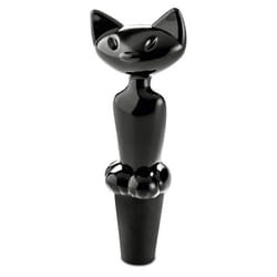 koziol MIAOU bouchon de bouteilles et de carafes Noir