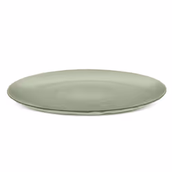 koziol Club L, Assiette de dîner, Rond, Thermoplastique, Vert, 26 cm, 18 mm