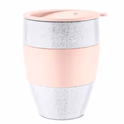 koziol Aroma To Go 2.0, Unique, 0,4 L, Gris, Rose, 1 pièce(s), 92 mm, 97 mm