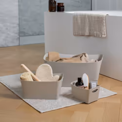 koziol BOXXX S Boîte de rangement Rectangulaire Plastique recyclé Beige
