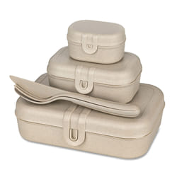 koziol Pascal Ready Ensemble boîte repas Beige 3 pièce(s)