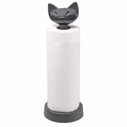 koziol MIAOU, Support de papier toilette sur table, Noir, 26 cm, Rond, 1 pièce(s)