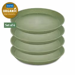 koziol Connect Assiette de dîner Rond Vert 4 pièce(s)