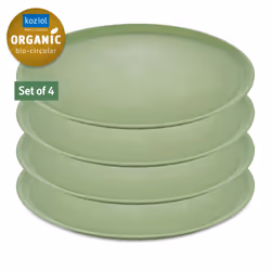 koziol Connect Assiette de dîner Rond Vert 4 pièce(s)