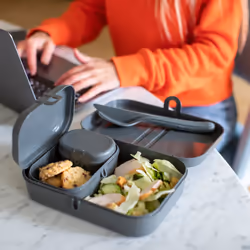 koziol Pascal Ready Ensemble boîte repas Noir 3 pièce(s)