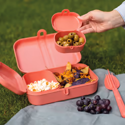 koziol Pascal Ready Ensemble boîte repas Rouge 3 pièce(s)