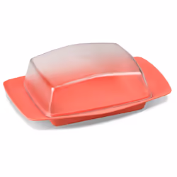 koziol Rio, Rectangulaire, Corail, 175 mm, 121 mm, 58 mm