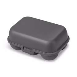 koziol to go mini, Boîte, Rectangulaire, Noir, 118 mm, 170 mm, 73 mm