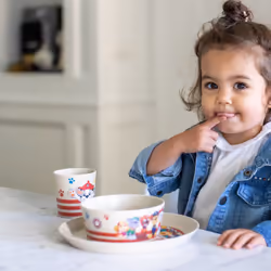 koziol 8040713 vaisselle pour enfants Toddler dinner set