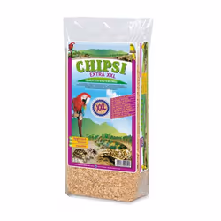 CHIPSI EXTRA XXL, Granulé de bois, Hamster, Souris, 15 kg, Sac en polyéthylène