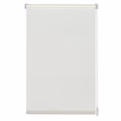 Gardinia Home Decor EASYFIX, Manuel, Slatted, Store à rouleau à support, Blanc, Monochromatique, Polyester
