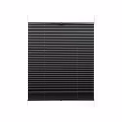 Gardinia Home Decor 36719, Manuel, Solide, Store enrouleur, Noir, Monochromatique, Plastique, Polyester