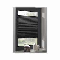 Gardinia Home Decor 36719 store de fenêtre Manuel Solide Store enrouleur Noir