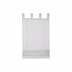Gardinia Home Decor 36797, Manuel, Slatted, Roman blind, Blanc, Monochromatique, Polyester