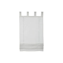 Gardinia Home Decor 36797 store de fenêtre Manuel Slatted Roman blind Blanc