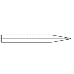 Weller - Panne de fer à souder forme de burin T0054323099 1 pc(s)