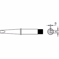 enquête Weller 4CT6E8 Conditionnement: 1 pc(s) fabricant et numéro du fabricant Weller4CT6E8 données techniques Largeur: 7.0  ...