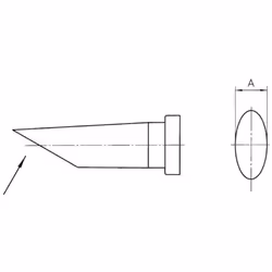 Informations techniques Convient pour (détails) : Fer à souder Weller ® MLR 80, WSP 80, MPR 80 Convient pour marques (techniq ...