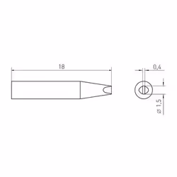 Weller RT 4 1 pièce(s) Panne de soudage - Vue supplémentaire 5