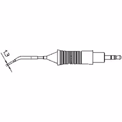 Informations techniques 0,8 x 0,4 mm Informations techniques Convient pour (détails) : Fer à souder Weller ® WMRP Convient po ...