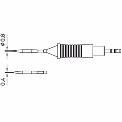 enquête Weller T0054460999N Conditionnement: 1 pc(s) fabricant et numéro du fabricant WellerT0054460999N données techniques L ...