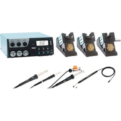 Station à vide Weller WR3000M numérique 360 w, 400 w 50 - 550 °c avec support, avec panne à souder, avec pompe à dessouder Q448252