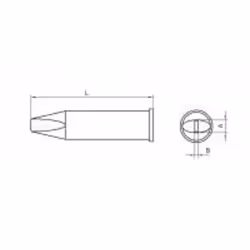 Weller T0054480199 Accessoire de fer/poste à souder 1 pièce(s) Panne de soudage