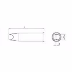 Weller T0054480299 Accessoire de fer/poste à souder 1 pièce(s) Panne de soudage