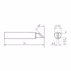 Weller RTM 030 K MS 1 pièce(s) Panne de soudage - Vue supplémentaire 4