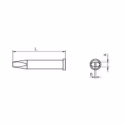 Weller T0054470599 Accessoire de fer/poste à souder 1 pièce(s) Panne de soudage