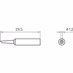Informations techniques Convient pour (détails) : Fers à souder WXP 65 Weller® Convient pour marques (technique de soudage) : ...