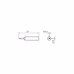 XNT pointes pour WXP 90, WTP 90, WXP 65, WP 65 fer à souder pour les tâches de soudure à haute température et de grandes zone ...