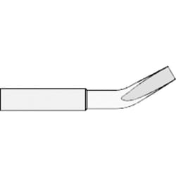 Weller - xnt mx Panne de fer à souder forme de burin, coudée Taille de la panne 3.2 mm Contenu 1 pc(s)