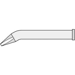 Weller - xt ax Panne de fer à souder forme de burin, coudée Taille de la panne 1.6 mm Longueur de la panne 51.5 mm Conten