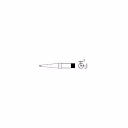 Weller 4PTM8-1 Panne de fer à souder forme longue Taille de la panne 3.2 mm Contenu 1 pc(s)