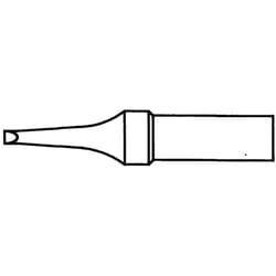 Weller - 4ETR-1 Panne de fer à souder forme plate Taille de la panne 1.6 mm Contenu 1 pc(s)